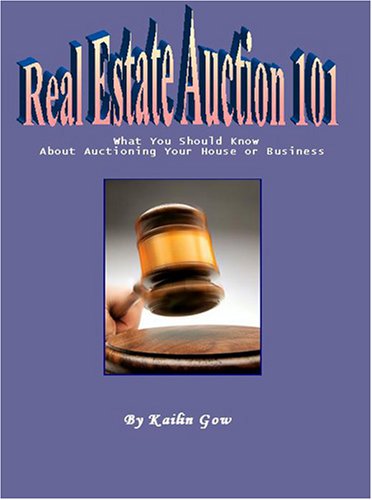 Book cover for Real Estate Auctions 101