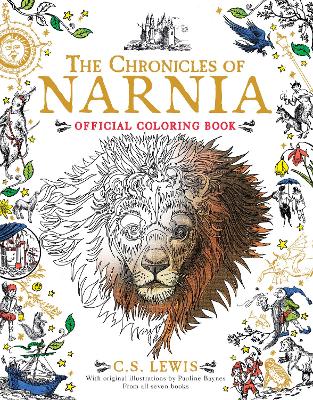 Book cover for The Chronicles of Narnia Official Coloring Book