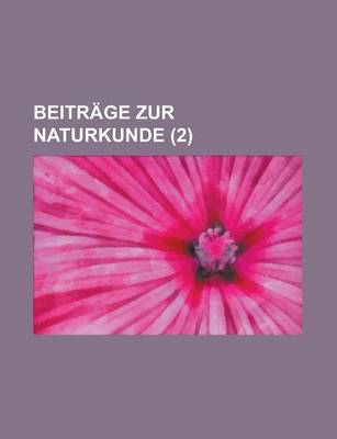 Book cover for Beitrage Zur Naturkunde (2)