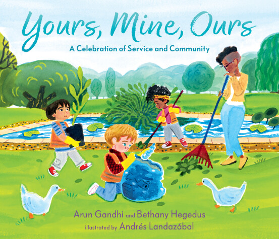 Book cover for Yours, Mine, Ours: A Celebration of Service and Community