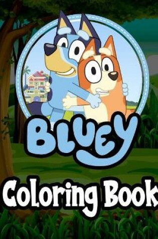 Cover of Bluey Coloring Book