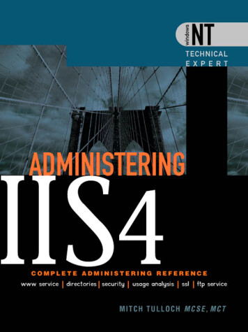 Book cover for Administering Iis4