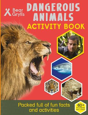 Book cover for Bear Grylls Sticker Activity: Dangerous Animals