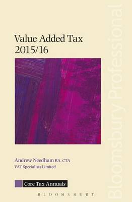 Book cover for Core Tax Annual: VAT