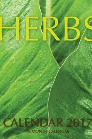 Cover of Herbs Calendar 2017