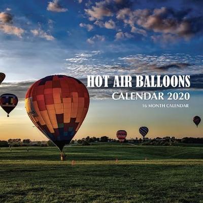 Book cover for Hot Air Balloons Calendar 2020