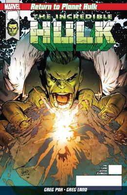 Book cover for Return To Planet Hulk