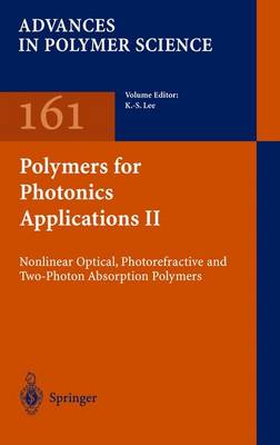 Book cover for Polymers for Photonics Applications II