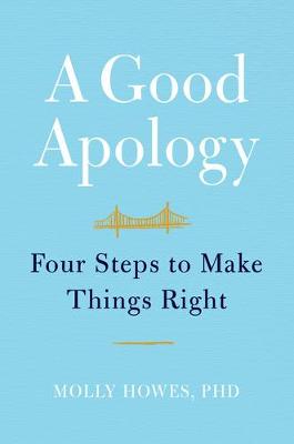 Book cover for A Good Apology