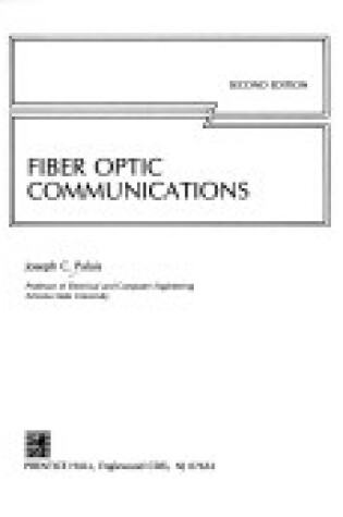 Cover of Fiber Optic Communications