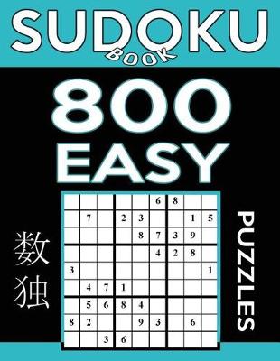 Cover of Sudoku Book 800 Easy Puzzles