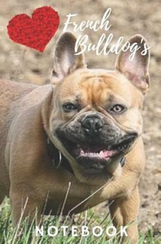 Cover of French Bulldog Notebook