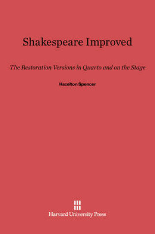 Cover of Shakespeare Improved