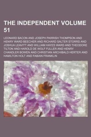 Cover of The Independent Volume 51