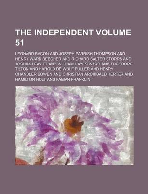 Book cover for The Independent Volume 51