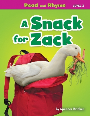 Book cover for A Snack for Zack