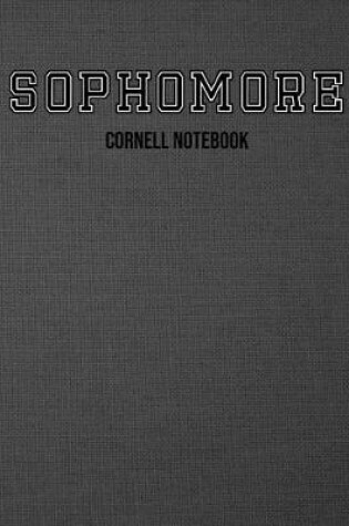 Cover of Sophomore Cornell Notebook