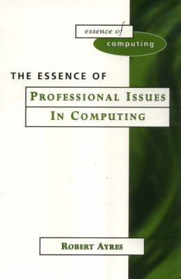 Book cover for Value Pack: Software Engineering with The Essence of Professional Issues in Computing