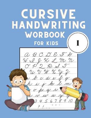 Book cover for Cursive Handwriting Workbook for Kids