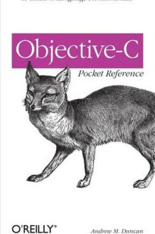 Cover of Objective-C Pocket Reference