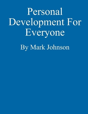 Book cover for Personal Development For Everyone