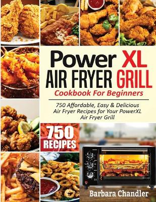 Book cover for PowerXL Air Fryer Grill Cookbook For Beginners