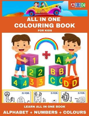 Book cover for ALL IN ONE Colouring Book