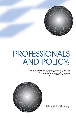 Book cover for Professionals and Policy