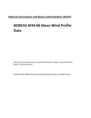 Book cover for BOREAS AFM-06 Mean Wind Profile Data