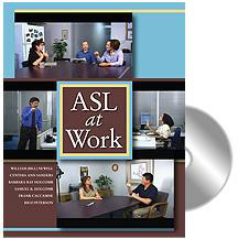 Book cover for ASL at Work