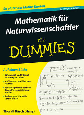 Book cover for Mathematik für Naturwissenschaftler für Dummies 2e