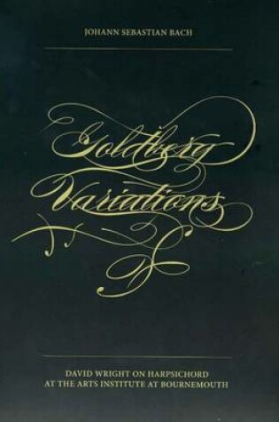 Cover of Johann Sebastian Bach. Goldberg Variations