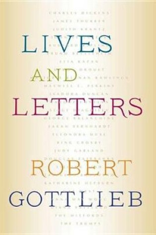 Cover of Lives and Letters