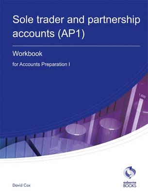 Book cover for Sole Trader and Partnership Accounts Workbook (AP1)