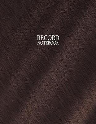 Book cover for Record Notebook