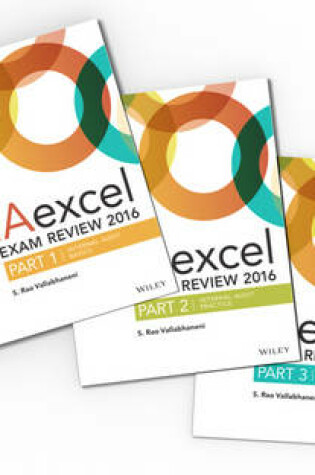 Cover of Wiley CIAexcel Exam Review 2016: Study Guides Set