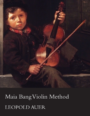 Book cover for Maia Bang Violin Method