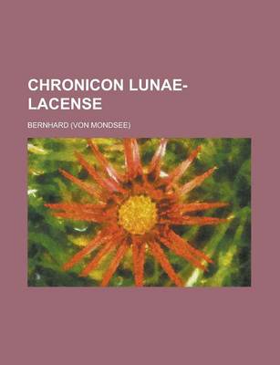 Book cover for Chronicon Lunae-Lacense