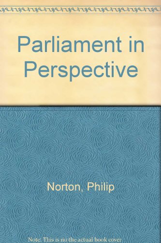 Book cover for Parliament in Perspective