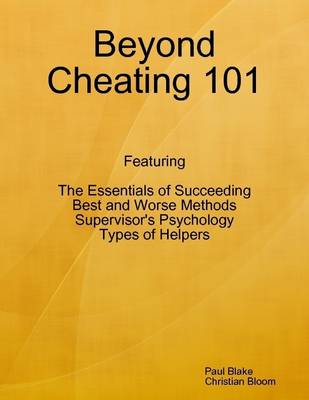 Book cover for Beyond Cheating 101