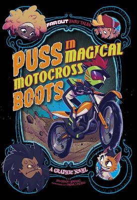 Book cover for Puss in Magical Motocross Boots