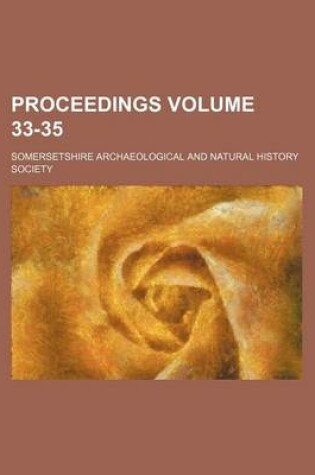 Cover of Proceedings Volume 33-35