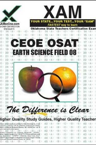 Cover of Osat Earth Science Field 08 Teacher Certification Exam