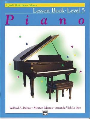 Book cover for Alfred's Basic Piano Library Lesson 5
