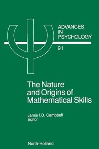 Cover of The Nature and Origin of Mathematical Skills