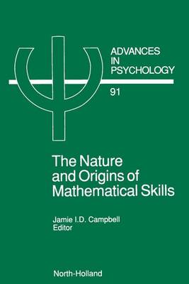 Book cover for The Nature and Origin of Mathematical Skills