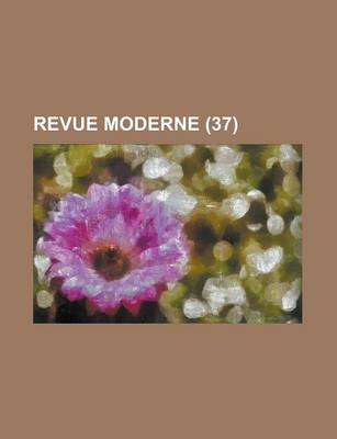 Book cover for Revue Moderne (37)