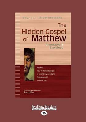 Book cover for The Hidden Gospel of Matthew