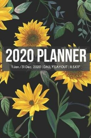 Cover of 2020 Sunflowers Daily Planner