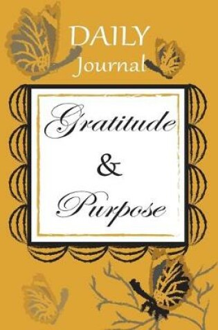 Cover of Daily Journal Gratitude and Purpose